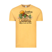 Vintage Mustard Something In The Orange Tells We Were Not Done Vintage Tee - CowhideDigitalArt