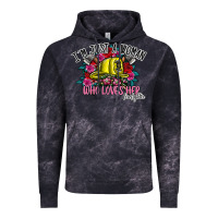 Cloud Black im just a woman who loves her firefighter Vintage Hoodie - SublimationCraftShop