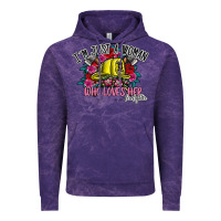 Cloud Purple im just a woman who loves her firefighter Vintage Hoodie - SublimationCraftShop