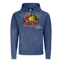 Vintage Denim im just a woman who loves her firefighter Vintage Hoodie - SublimationCraftShop
