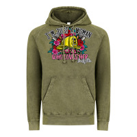 Vintage Olive im just a woman who loves her firefighter Vintage Hoodie - SublimationCraftShop