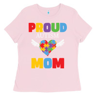 Bubblegum Pink lil autism mom Ladies Tee - CowhideDigitalArt