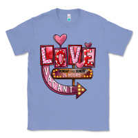 Colony Blue Valentine's Day love vacant Classic Tee - FaDigitalArtStudio