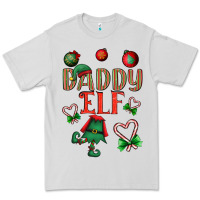 Dove Grey Daddy Elf Premium Tee - BundleAndBundleShop