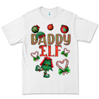 White Daddy Elf Premium Tee - BundleAndBundleShop