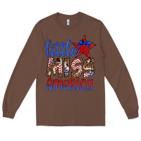 Chestnut little miss america Long Sleeve Tee - Artiststas