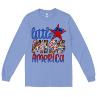 Colony Blue little miss america Long Sleeve Tee - Artiststas