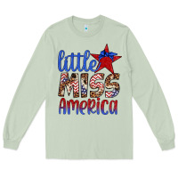 Matcha little miss america Long Sleeve Tee - Artiststas