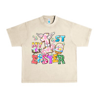 Sandshell My 1st Easter Urban Heavy Tee - CowhideDigitalArt