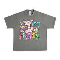 Tornado My 1st Easter Urban Heavy Tee - CowhideDigitalArt