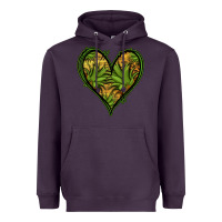 Plum pineapple heart Heavyweight Hoodie - Jasminsmagicworld