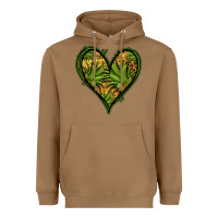 Toasted Coconut pineapple heart Heavyweight Hoodie - Jasminsmagicworld