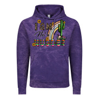 Cloud Purple i am not a hugger Vintage Hoodie - CowhideDigitalArt