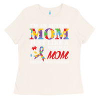 Bone LIL Autism Mom Ladies Tee - CowhideDigitalArt