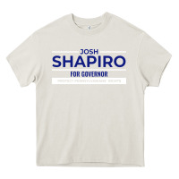 Cream josh shapiro for governor Heavy Core Tee - maiPhamDesign