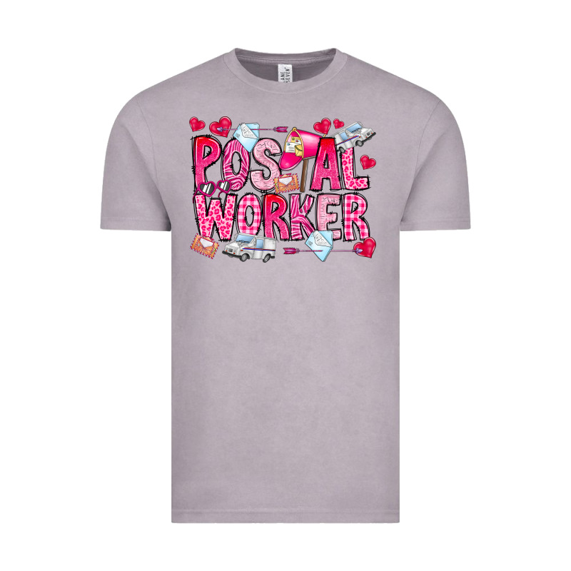 Postal Worker Vintage Tee by CowhideDigitalArt | Teevron