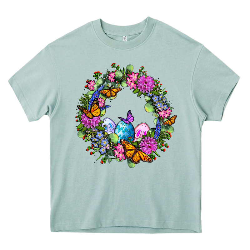 Easter Ocaliptus Spring Flowers Heavy Core Tee by OliviaCreatesArt | Teevron