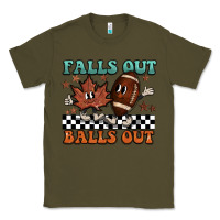 Army Green falls out balls out Classic Tee - BarkalooDesign