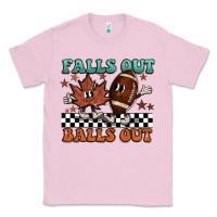 Bubblegum Pink falls out balls out Classic Tee - BarkalooDesign