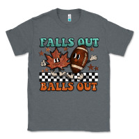 Charcoal Heather falls out balls out Classic Tee - BarkalooDesign