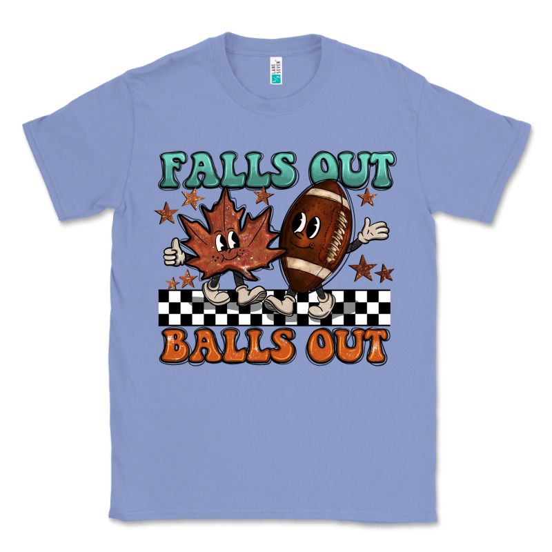 Falls Out Balls Out Classic Tee by BarkalooDesign | Teevron