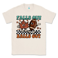 Natural falls out balls out Classic Tee - BarkalooDesign