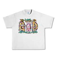 Lunar Rock With God All Things Are Possible Easter Day Urban Heavy Tee - CowhideDigitalArt