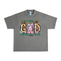 Tornado With God All Things Are Possible Easter Day Urban Heavy Tee - CowhideDigitalArt