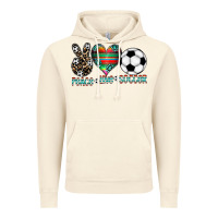 Vintage Artic peace love soccer Vintage Hoodie - CowhideDigitalArt
