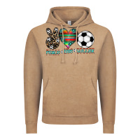 Vintage Coffee peace love soccer Vintage Hoodie - CowhideDigitalArt