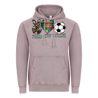 Vintage Zinc peace love soccer Vintage Hoodie - CowhideDigitalArt