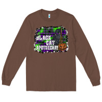 Chestnut black cat apothecary Long Sleeve Tee - SublimationCraftShop