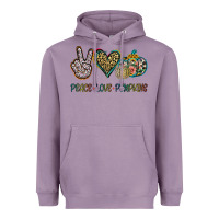 Lavender Peace Love Pumkins Heavyweight Hoodie - Jasminsmagicworld