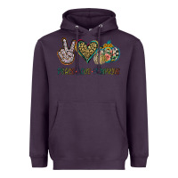 Plum Peace Love Pumkins Heavyweight Hoodie - Jasminsmagicworld