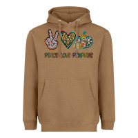 Toasted Coconut Peace Love Pumkins Heavyweight Hoodie - Jasminsmagicworld