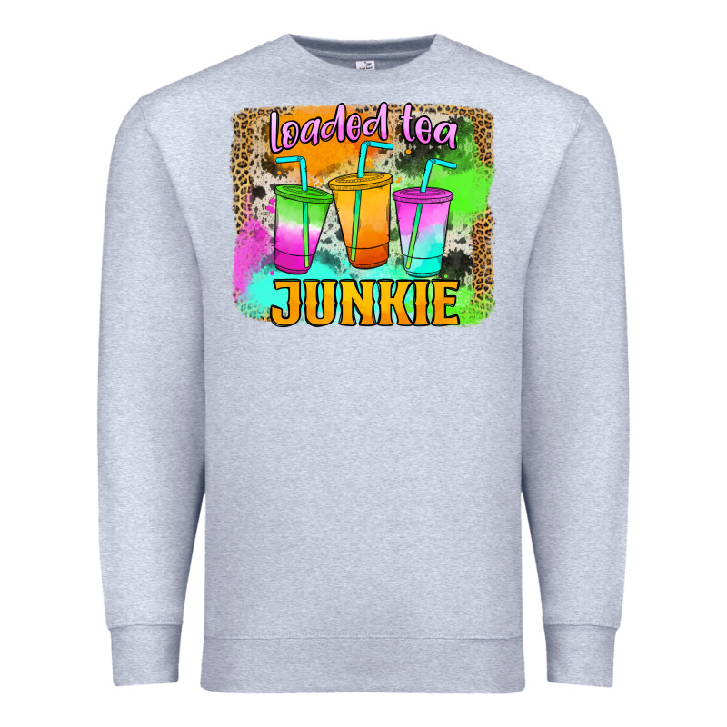Loaded Tea Junkie Premium Sweatshirt by Jasminsmagicworld | Teevron