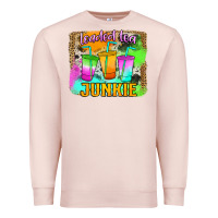 Pale Pink Loaded Tea Junkie Premium Sweatshirt - Jasminsmagicworld