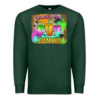 Sports Green Loaded Tea Junkie Premium Sweatshirt - Jasminsmagicworld