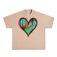 Burro Feather Heart Urban Heavy Tee - Jasminsmagicworld