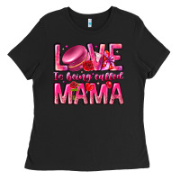 Black Love is Being Called Mama Ladies Tee - CowhideDigitalArt
