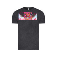 Vintage Black Mama is Valentine 16oz Vintage Tee - CowhideDigitalArt