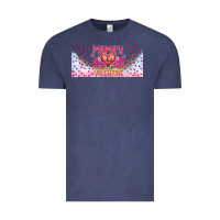 Vintage Denim Mama is Valentine 16oz Vintage Tee - CowhideDigitalArt