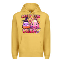 Antique Gold candy corn cutie Premium Hoodie - BarkalooDesign