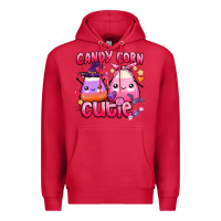 Cardinal candy corn cutie Premium Hoodie - BarkalooDesign