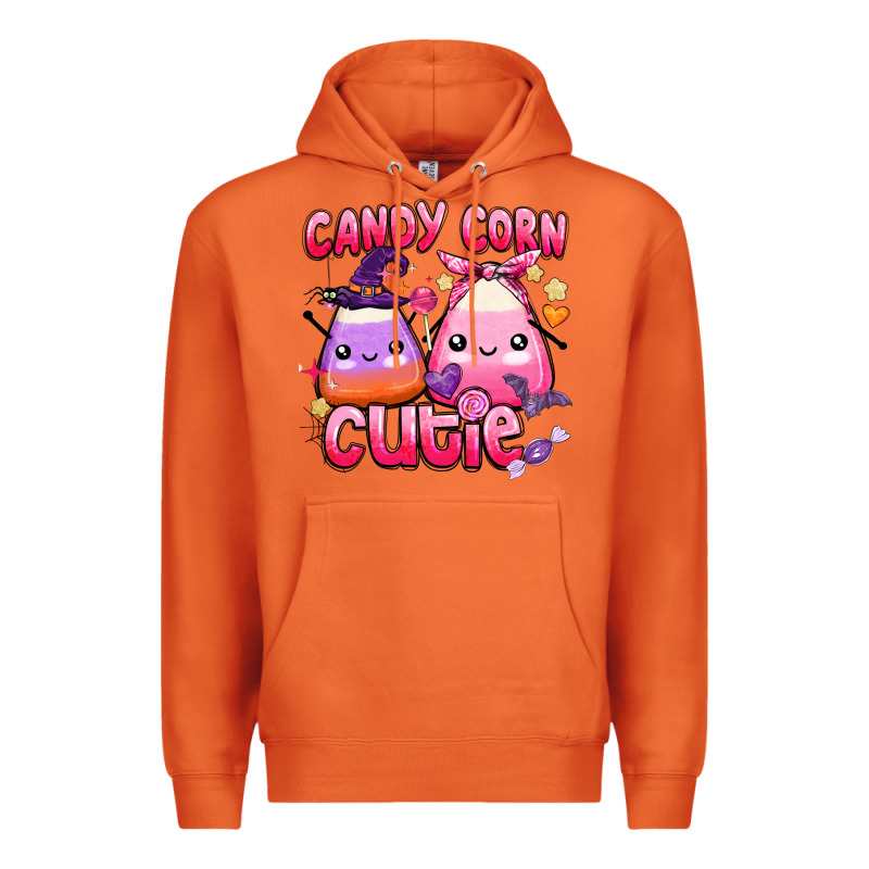 Candy Corn Cutie Premium Hoodie by BarkalooDesign | Teevron