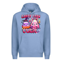 Colony Blue candy corn cutie Premium Hoodie - BarkalooDesign