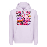Lilac candy corn cutie Premium Hoodie - BarkalooDesign
