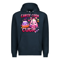 Navy candy corn cutie Premium Hoodie - BarkalooDesign