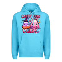 Ocean Blue candy corn cutie Premium Hoodie - BarkalooDesign