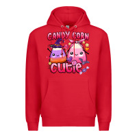 Red candy corn cutie Premium Hoodie - BarkalooDesign